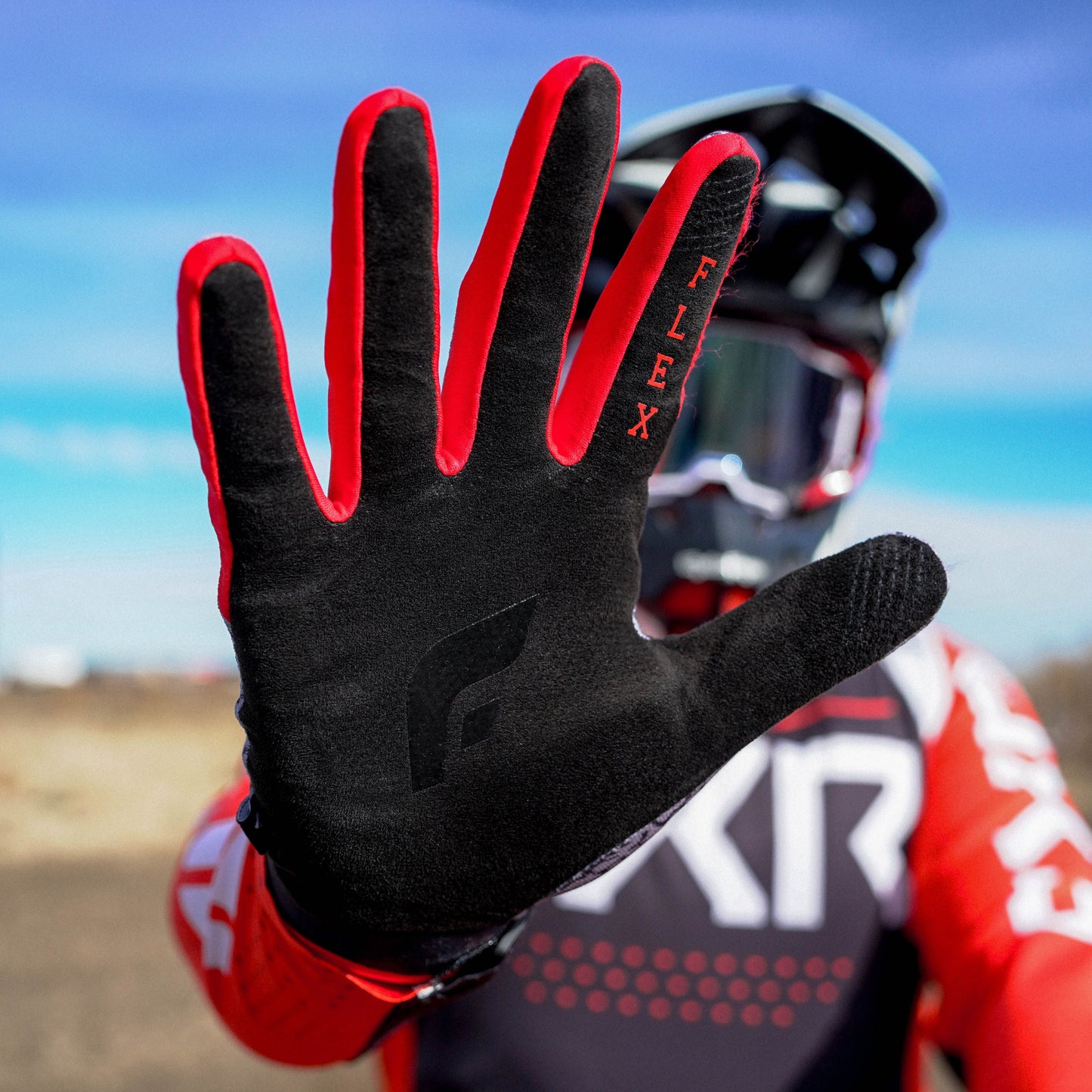 FS-1™ Performance Glove - Elephant Hide/ Red